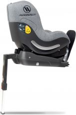 Автокрісло Avionaut AeroFIX IsoFix RWF Grey Melange для дітей зростом 67-105 см (0-18кг)